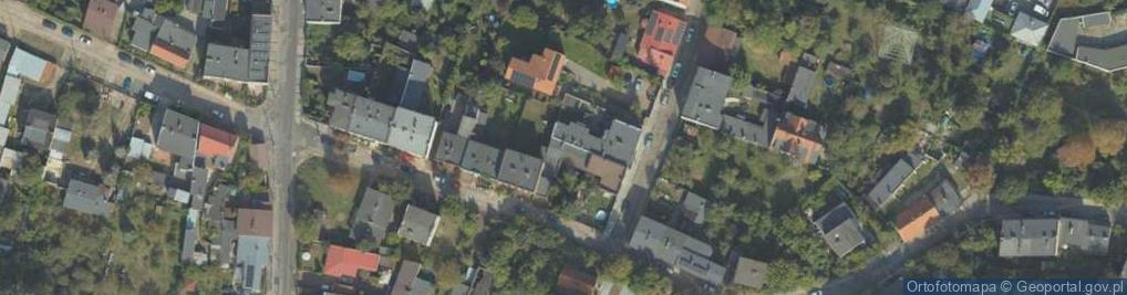 Zdjęcie satelitarne Na Wzgórzu ul.