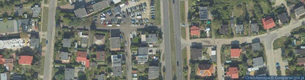 Zdjęcie satelitarne Nad Torem ul.