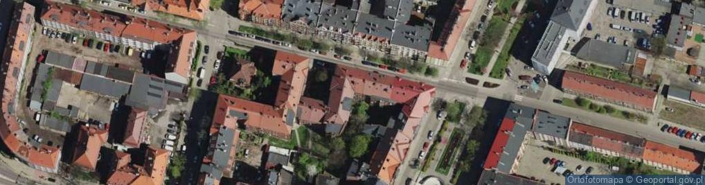 Zdjęcie satelitarne Nawrota Franciszka, ks. ul.