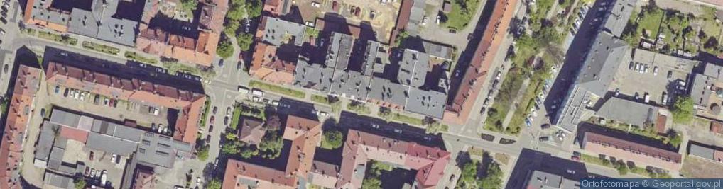 Zdjęcie satelitarne Nawrota Franciszka, ks. ul.