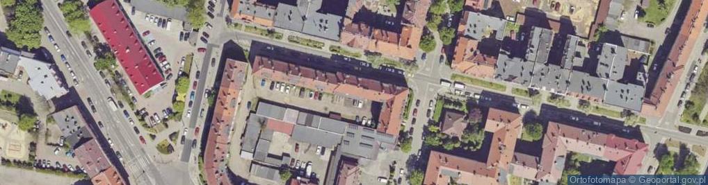 Zdjęcie satelitarne Nawrota Franciszka, ks. ul.