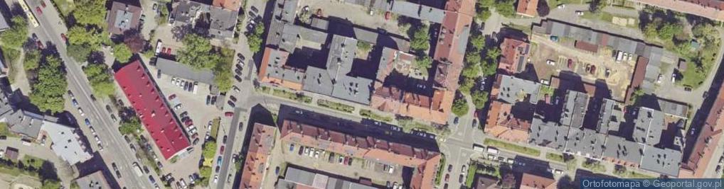 Zdjęcie satelitarne Nawrota Franciszka, ks. ul.
