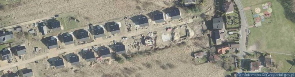 Zdjęcie satelitarne Na Wzgórzu ul.