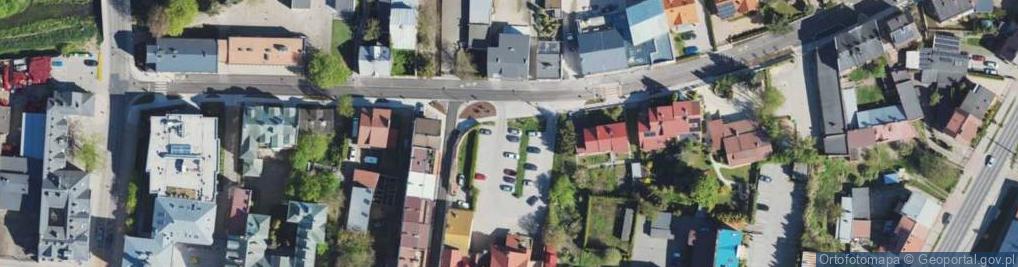 Zdjęcie satelitarne Nadrzeczna ul.
