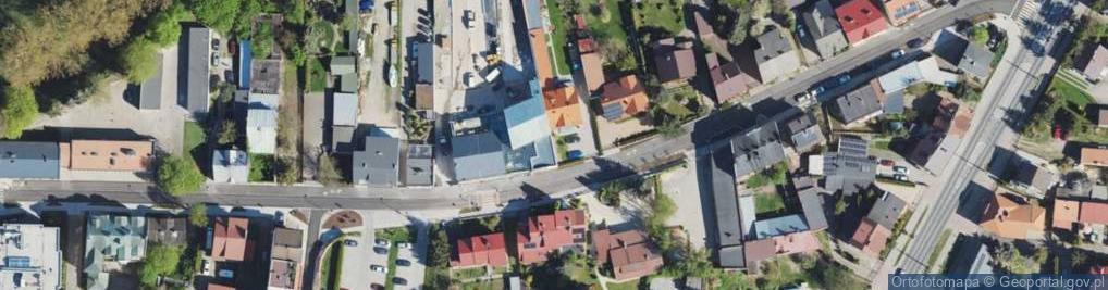 Zdjęcie satelitarne Nadrzeczna ul.