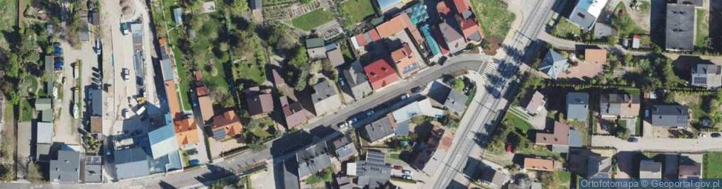 Zdjęcie satelitarne Nadrzeczna ul.