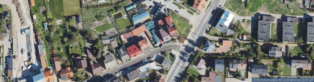 Zdjęcie satelitarne Nadrzeczna ul.