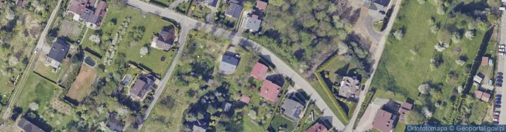 Zdjęcie satelitarne Na Wzgórzu ul.