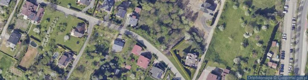 Zdjęcie satelitarne Na Wzgórzu ul.