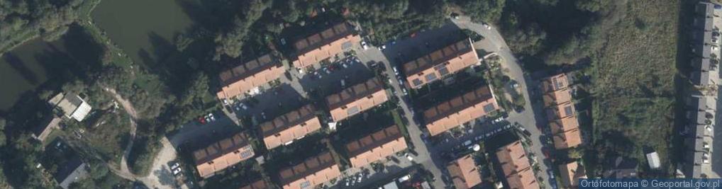 Zdjęcie satelitarne Nad Potokiem ul.