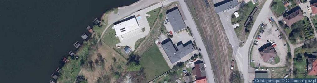 Zdjęcie satelitarne Nad Wisłą ul.
