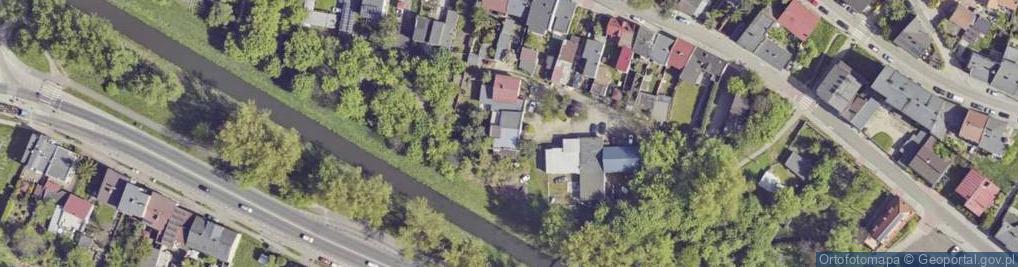 Zdjęcie satelitarne Nadrzeczna ul.