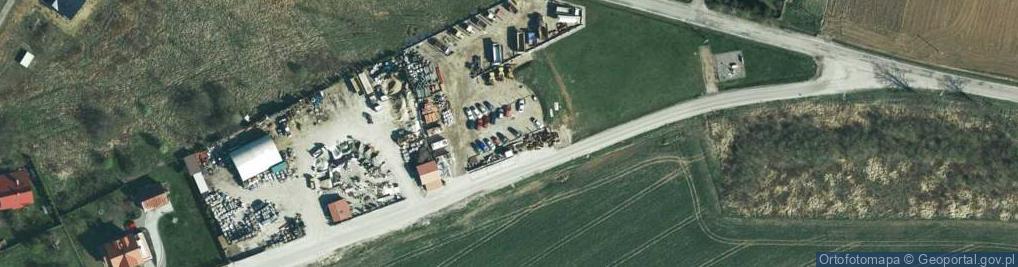 Zdjęcie satelitarne Nad Wisłą ul.