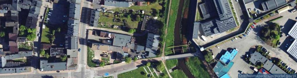 Zdjęcie satelitarne Nadrzeczna ul.