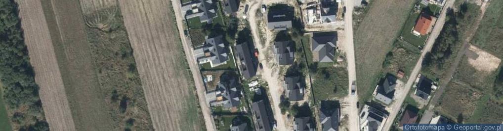 Zdjęcie satelitarne Na Wzgórzu ul.