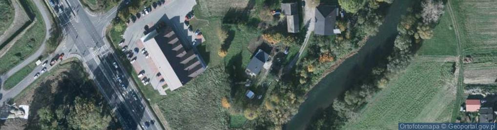 Zdjęcie satelitarne Nad Brzegiem ul.