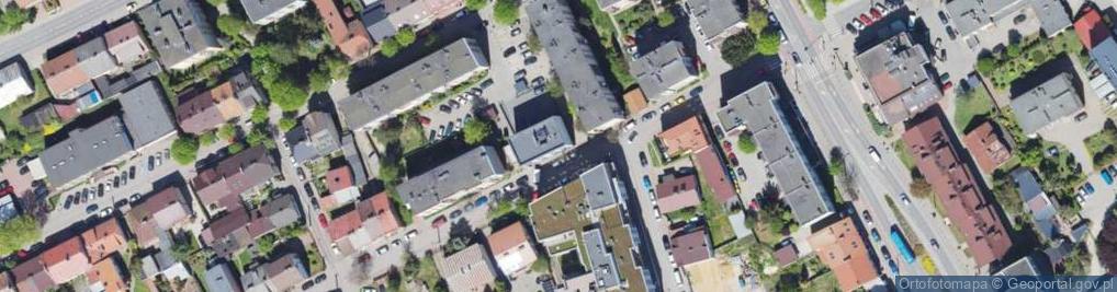 Zdjęcie satelitarne Nadwodna ul.