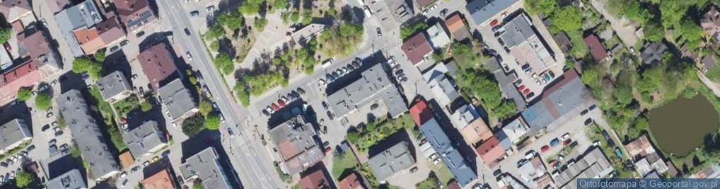Zdjęcie satelitarne Nadwodna ul.