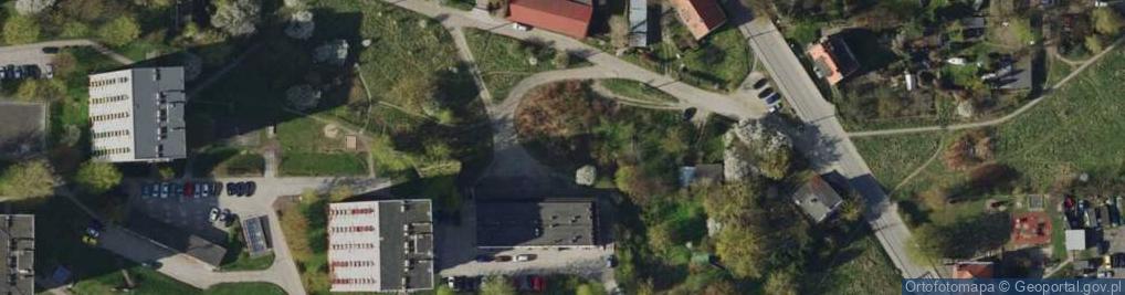 Zdjęcie satelitarne Nakielska ul.