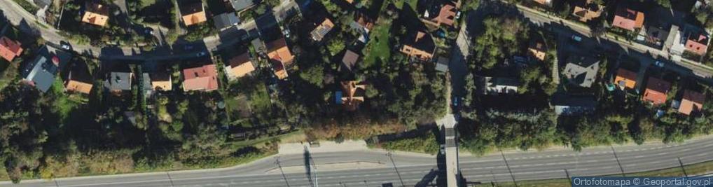 Zdjęcie satelitarne Na Zboczu ul.