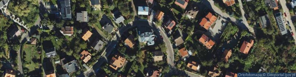Zdjęcie satelitarne Na Zboczu ul.