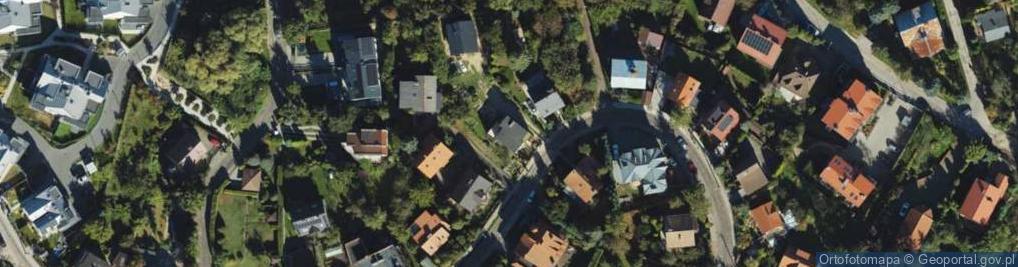 Zdjęcie satelitarne Na Zboczu ul.