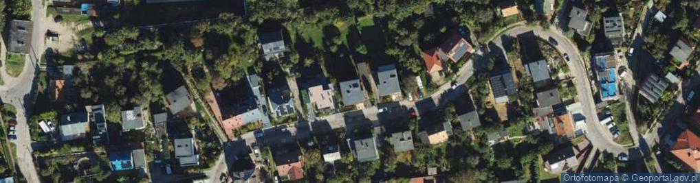 Zdjęcie satelitarne Na Zboczu ul.