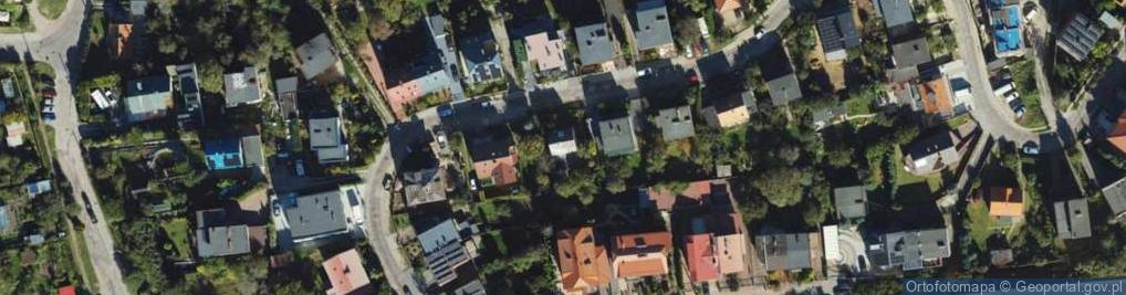 Zdjęcie satelitarne Na Zboczu ul.