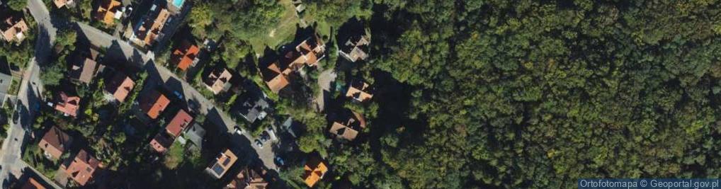 Zdjęcie satelitarne Na Wzgórzu ul.