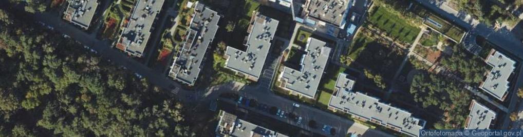 Zdjęcie satelitarne Nadmorski Dwór ul.