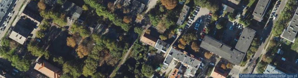 Zdjęcie satelitarne Na Zaspę ul.