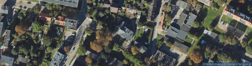 Zdjęcie satelitarne Na Zaspę ul.