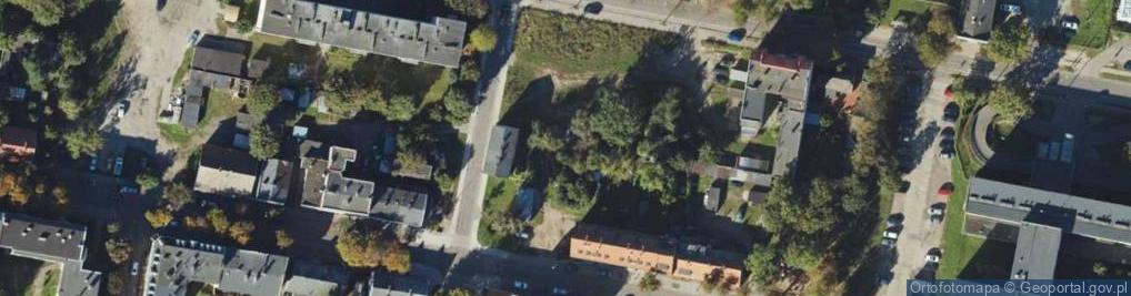 Zdjęcie satelitarne Na Zaspę ul.