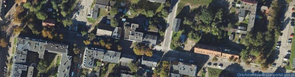 Zdjęcie satelitarne Na Zaspę ul.