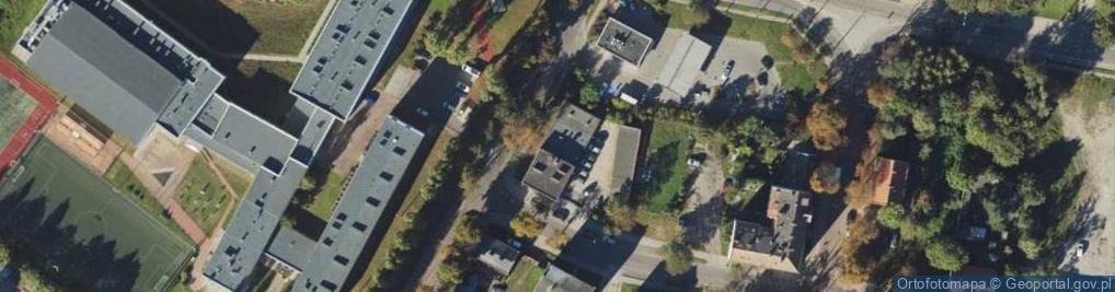 Zdjęcie satelitarne Na Zaspę ul.