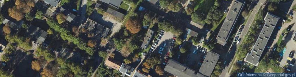 Zdjęcie satelitarne Na Zaspę ul.