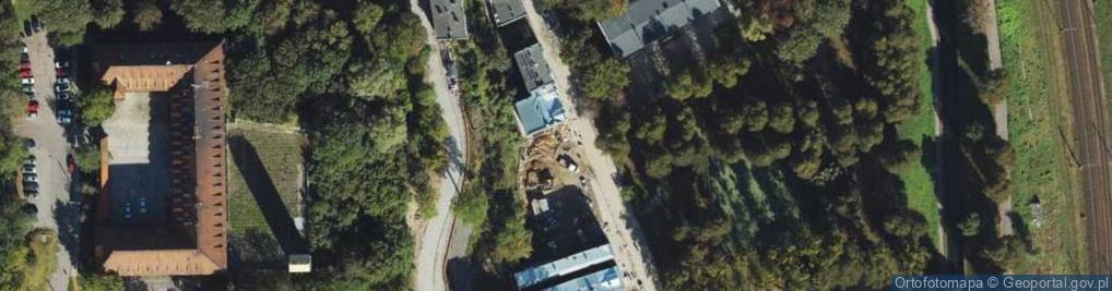 Zdjęcie satelitarne Na Stoku ul.