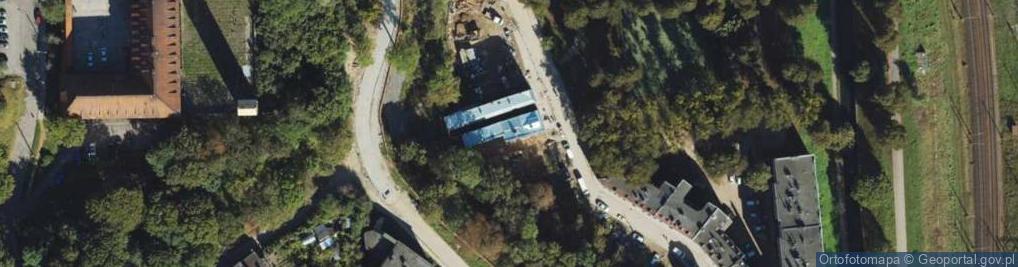 Zdjęcie satelitarne Na Stoku ul.