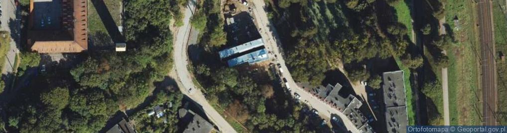 Zdjęcie satelitarne Na Stoku ul.