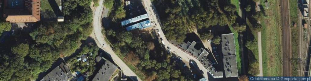 Zdjęcie satelitarne Na Stoku ul.