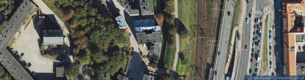 Zdjęcie satelitarne Na Stoku ul.