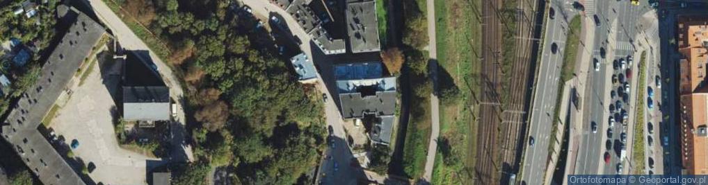 Zdjęcie satelitarne Na Stoku ul.