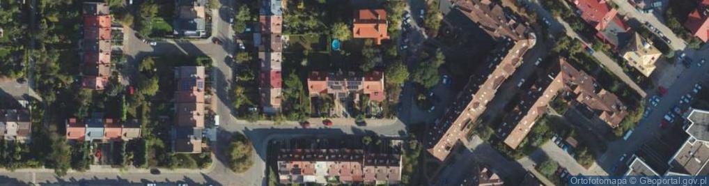 Zdjęcie satelitarne Nagietkowa ul.