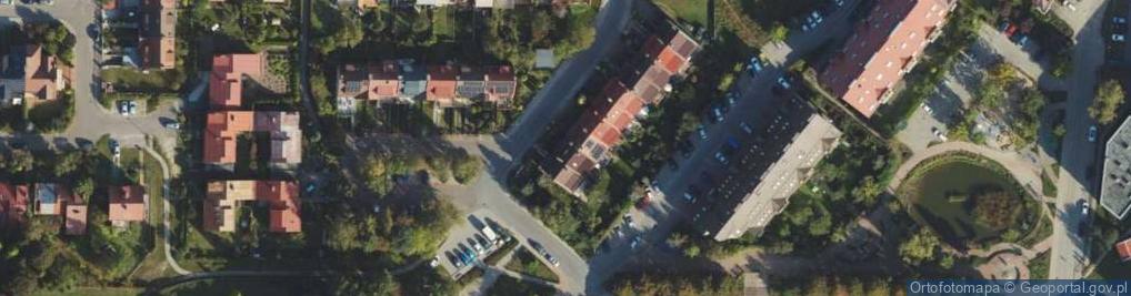 Zdjęcie satelitarne Nagietkowa ul.