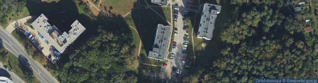 Zdjęcie satelitarne Narcyzowa ul.