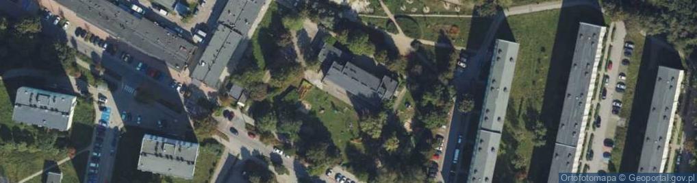 Zdjęcie satelitarne Narcyzowa ul.