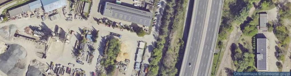 Zdjęcie satelitarne Nad Bytomką ul.