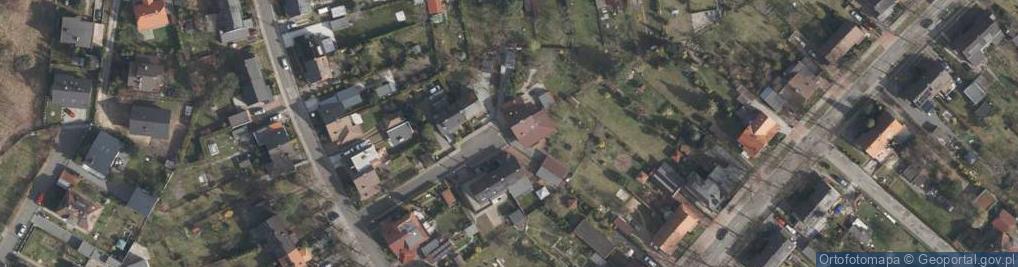 Zdjęcie satelitarne Na Miedzy ul.