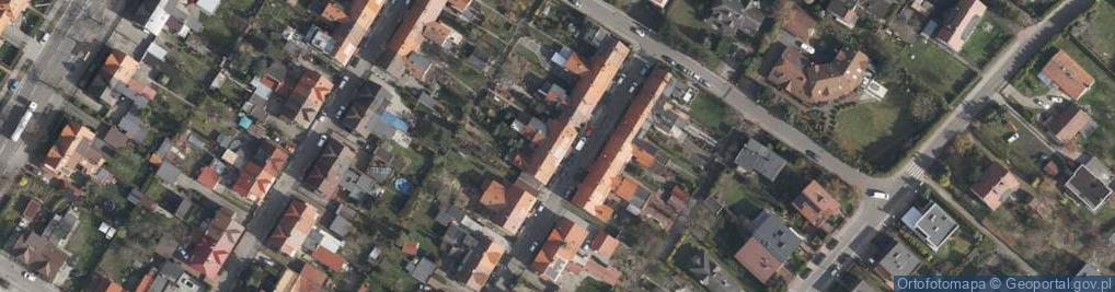 Zdjęcie satelitarne Na Zbiegu ul.