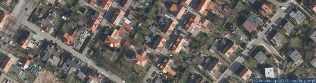 Zdjęcie satelitarne Na Zbiegu ul.